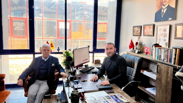 DENEYİMLİ GAZETECİ ÖZSOY’DAN GAZETEMİZE ZİYARET
